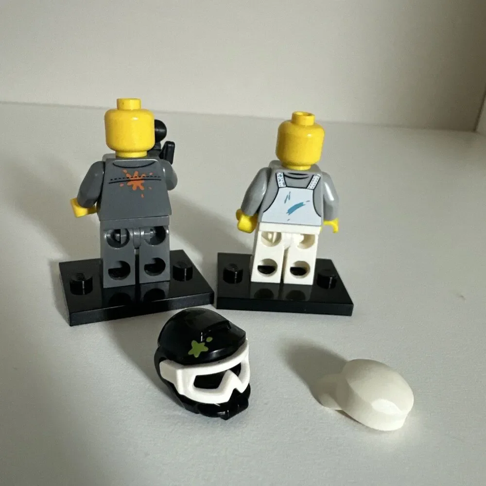 Lego Paintball Player Minifigure Collectible Series 10 71001 CMF and Decorator